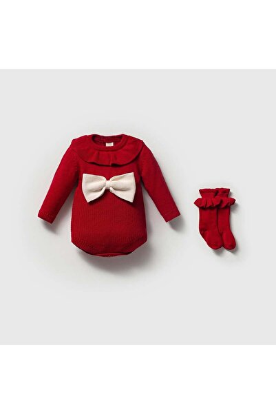 Nipperland Baby Girl Christmas Stocking Romper