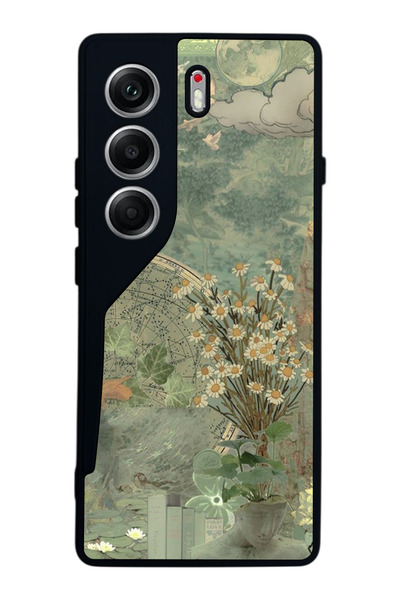 TECNO حافظة متوافقة مع هاتف Camon 40 باللون الأسود غير اللامع - سيليكون ناعم،...