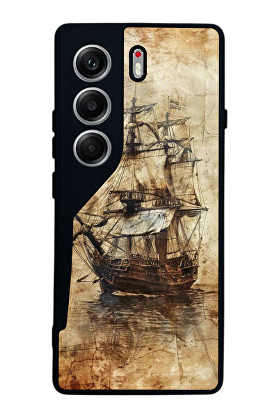 TECNO حافظة متوافقة مع هاتف Camon 40 باللون الأسود غير اللامع - سيليكون ناعم،...