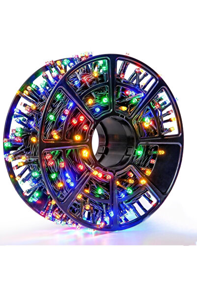 MRG Γραμμική εγκατάσταση χριστουγεννιάτικου φωτισμού MV8, πολύχρωμη, 50 μέτρα...