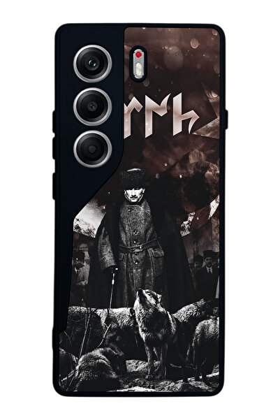 TECNO حافظة متوافقة مع هاتف Camon 40 باللون الأسود غير اللامع - سيليكون ناعم،...