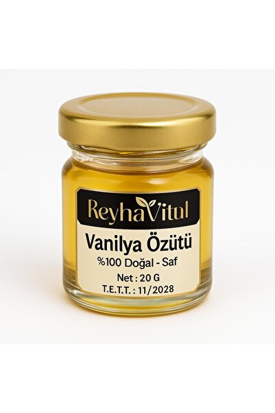 ReyhaVital Reyha Vital Vanilya Özütü %100 Naturel Orjinal 20 G