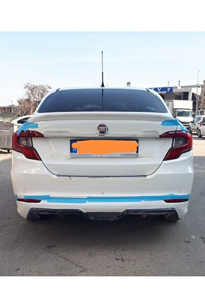 HM Fiberglass Fiat Egea Bagaj Üstü Spoiler