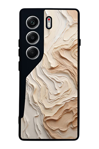 TECNO حافظة متوافقة مع هاتف Camon 40 باللون الأسود غير اللامع - سيليكون ناعم،...