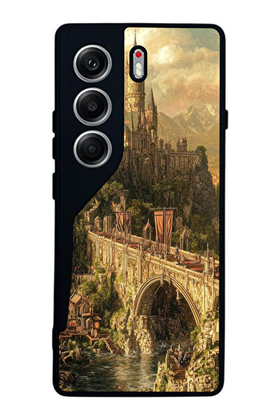 TECNO حافظة متوافقة مع هاتف Camon 40 باللون الأسود غير اللامع - سيليكون ناعم،...