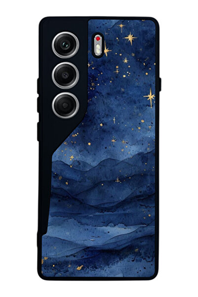 TECNO حافظة متوافقة مع هاتف Camon 40 باللون الأسود غير اللامع - سيليكون ناعم،...