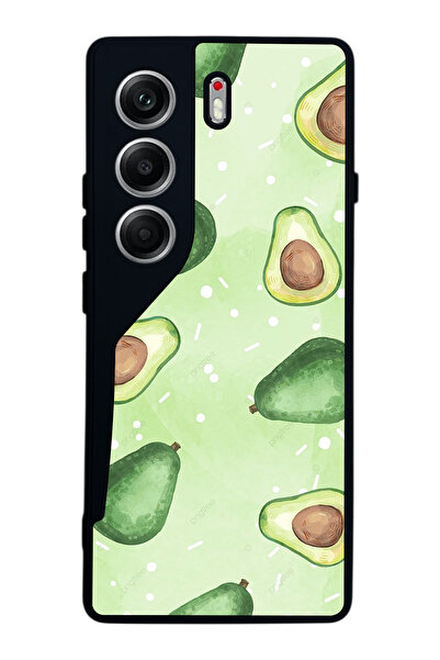 TECNO حافظة متوافقة مع هاتف Camon 40 باللون الأسود غير اللامع - سيليكون ناعم،...