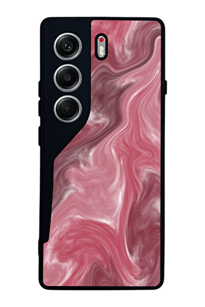 TECNO حافظة متوافقة مع هاتف Camon 40 باللون الأسود غير اللامع - سيليكون ناعم،...