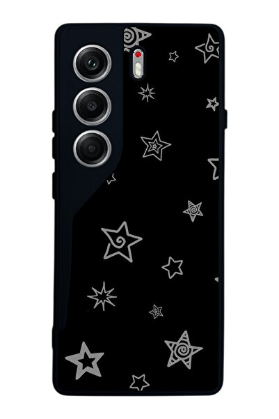 TECNO حافظة متوافقة مع هاتف Camon 40 باللون الأسود غير اللامع - سيليكون ناعم،...