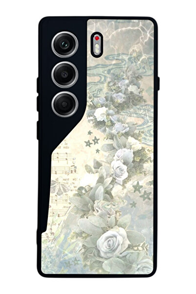 TECNO حافظة متوافقة مع هاتف Camon 40 باللون الأسود غير اللامع - سيليكون ناعم،...