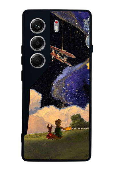 TECNO حافظة متوافقة مع هاتف Camon 40 باللون الأسود غير اللامع - سيليكون ناعم،...