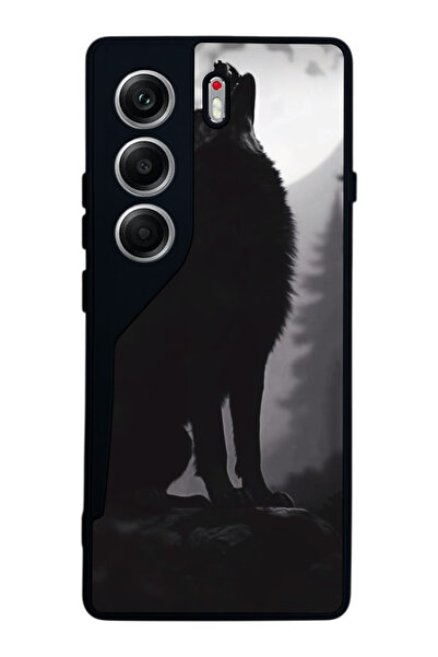 TECNO حافظة متوافقة مع هاتف Camon 40 باللون الأسود غير اللامع - سيليكون ناعم،...