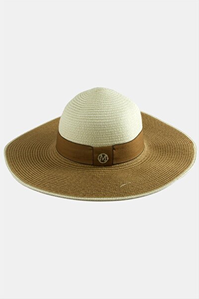 ZERO LAND Nrzsnt Striped (04241) Straw Hat-Beige