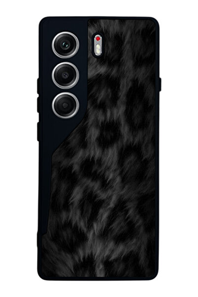 TECNO حافظة متوافقة مع هاتف Camon 40 باللون الأسود غير اللامع - سيليكون ناعم،...