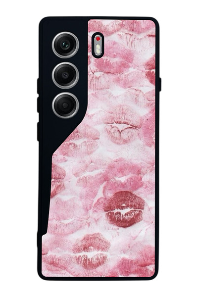 TECNO حافظة متوافقة مع هاتف Camon 40 باللون الأسود غير اللامع - سيليكون ناعم،...