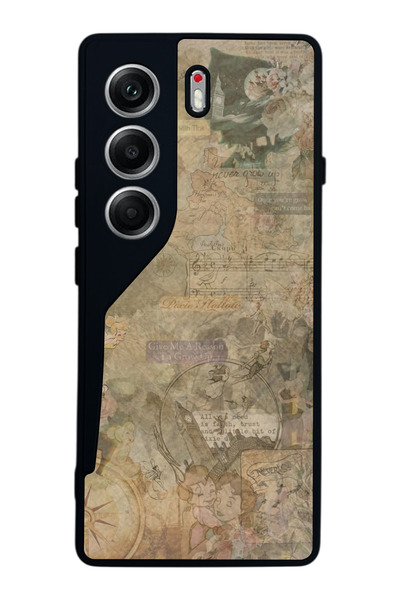 TECNO حافظة متوافقة مع هاتف Camon 40 باللون الأسود غير اللامع - سيليكون ناعم،...