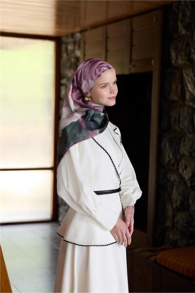 İpekhan Winter Bloom Collection Soft Scarf 1239-10055