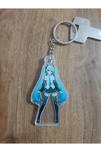 OWLBAG COMPANY حقيبة OWL BAG مزينة بنمط أنيمي هاتسوني ميكو، حلية مفاتيح أكريل...