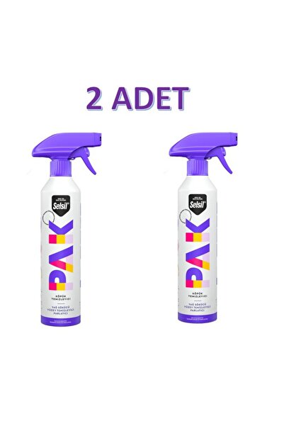 Selsil Pak 500 Ml Mucize Köpük Sprey Yağ Sökücü 2 Adet