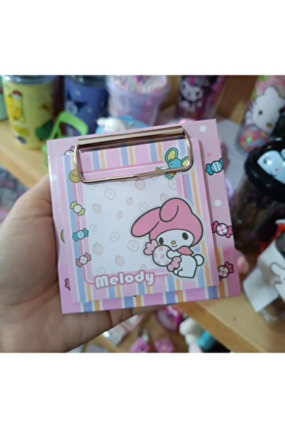 synshop My Melody Melody Cat Secretary Note Paper Block Note Memo Pad Cube Note School Office Necessities
