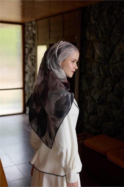 İpekhan Winter Bloom Collection Soft Scarf 1239-10090