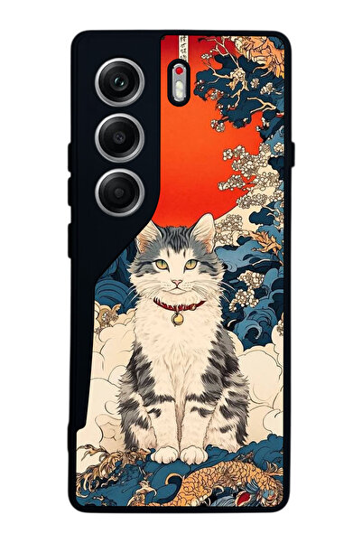 TECNO حافظة متوافقة مع هاتف Camon 40 باللون الأسود غير اللامع - سيليكون ناعم،...