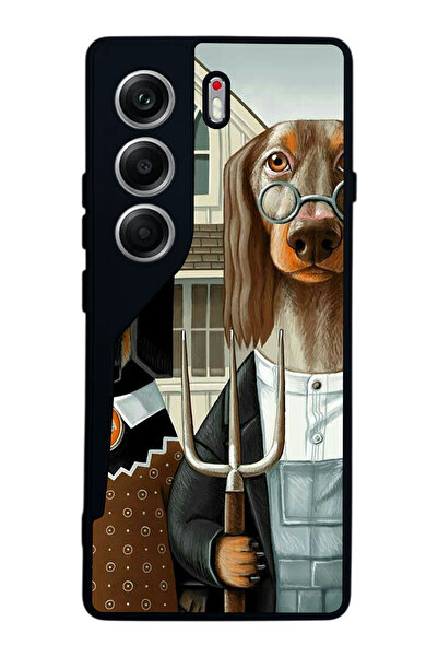 TECNO حافظة متوافقة مع هاتف Camon 40 باللون الأسود غير اللامع - سيليكون ناعم،...