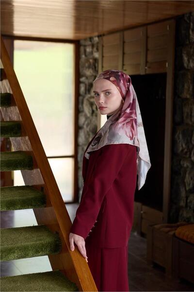 İpekhan Winter Bloom Collection Soft Scarf 1239-10078