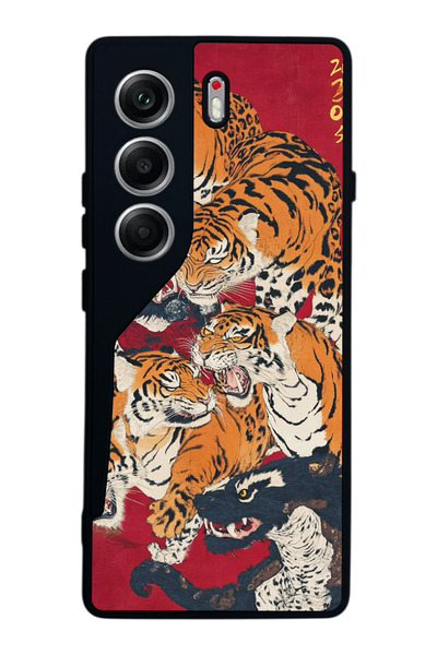 TECNO حافظة متوافقة مع هاتف Camon 40 باللون الأسود غير اللامع - سيليكون ناعم،...