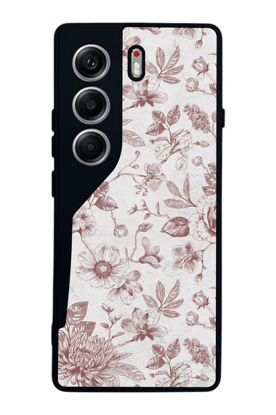 TECNO حافظة متوافقة مع هاتف Camon 40 باللون الأسود غير اللامع - سيليكون ناعم،...