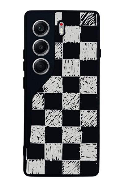 TECNO حافظة متوافقة مع هاتف Camon 40 باللون الأسود غير اللامع - سيليكون ناعم،...