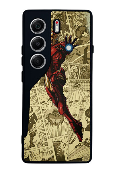 TECNO Camon 40 Matte Black Compatible Case – Soft Silicone, Protective, Shock...