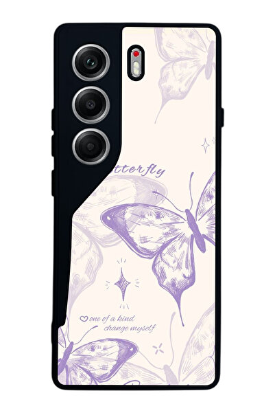 TECNO حافظة متوافقة مع هاتف Camon 40 باللون الأسود غير اللامع - سيليكون ناعم،...