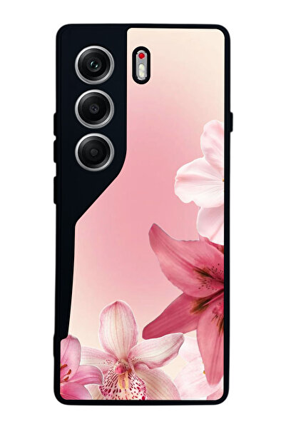 TECNO حافظة متوافقة مع هاتف Camon 40 باللون الأسود غير اللامع - سيليكون ناعم،...