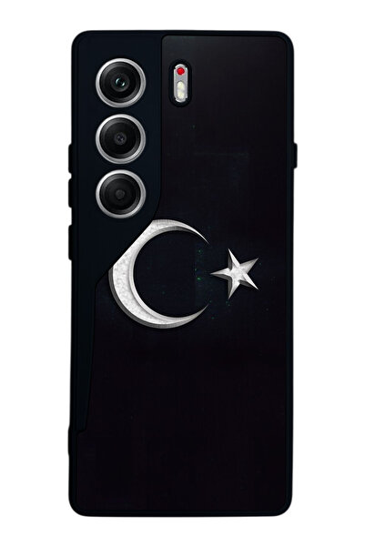 TECNO حافظة متوافقة مع هاتف Camon 40 باللون الأسود غير اللامع - سيليكون ناعم،...