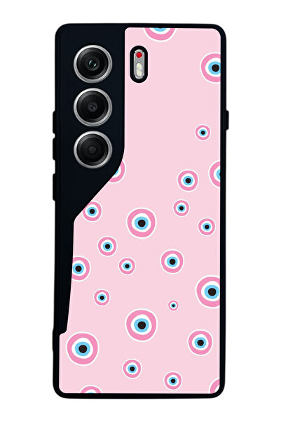 TECNO حافظة متوافقة مع هاتف Camon 40 باللون الأسود غير اللامع - سيليكون ناعم،...