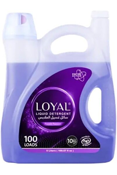 Loyal منظف الغسيل السائل، شغف أرجواني، 5 لتر، 100 غسلة