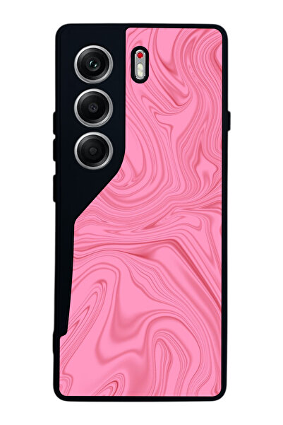 TECNO حافظة متوافقة مع هاتف Camon 40 باللون الأسود غير اللامع - سيليكون ناعم،...