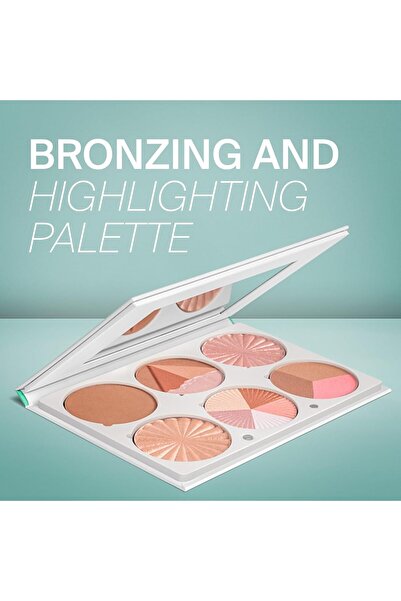 MQ Ofra Pro Highlighter / Bronzer - On The Glow Magnetic Palette (Canvs25-180129)