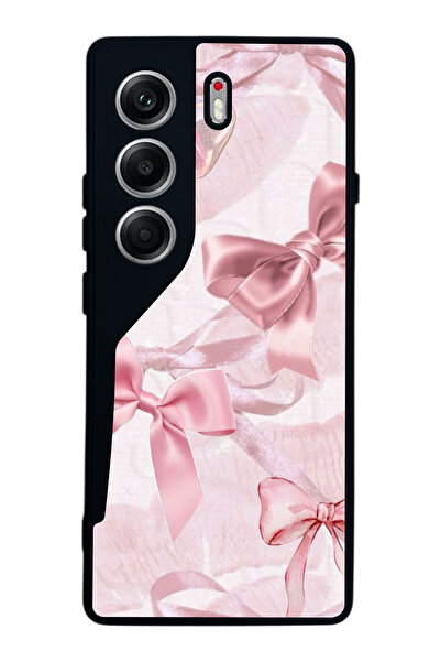 TECNO حافظة متوافقة مع هاتف Camon 40 باللون الأسود غير اللامع - سيليكون ناعم،...