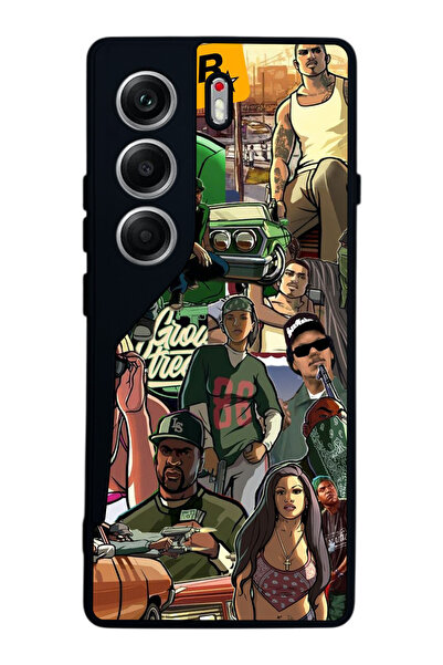 TECNO حافظة متوافقة مع هاتف Camon 40 باللون الأسود غير اللامع - سيليكون ناعم،...