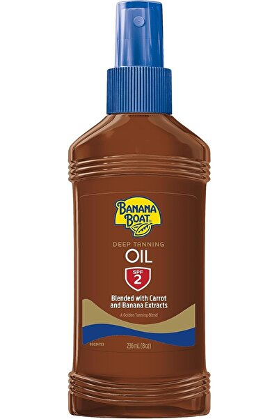 Banana Boat Protective Tanning Oil-SPF2-Carrot & Extracts-Deep Long Lasting C...