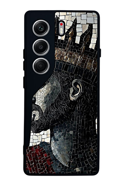 TECNO حافظة متوافقة مع هاتف Camon 40 باللون الأسود غير اللامع - سيليكون ناعم،...