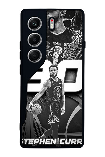 TECNO حافظة متوافقة مع هاتف Camon 40 باللون الأسود غير اللامع - سيليكون ناعم،...