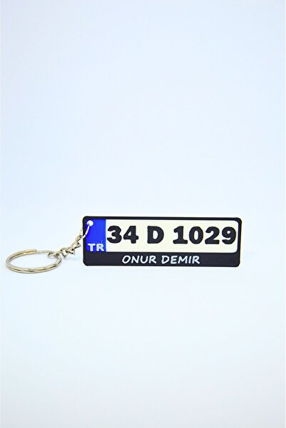 Genel Markalar Kişiye Özel Plakalı Anahtarlık