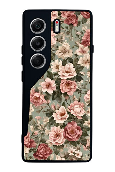 TECNO حافظة متوافقة مع هاتف Camon 40 باللون الأسود غير اللامع - سيليكون ناعم،...