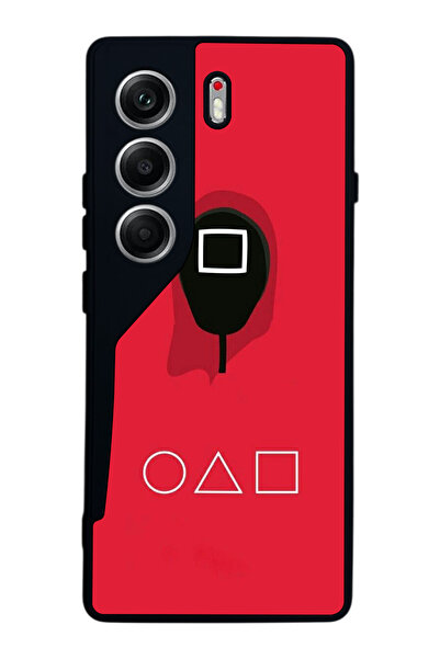 TECNO حافظة متوافقة مع هاتف Camon 40 باللون الأسود غير اللامع - سيليكون ناعم،...