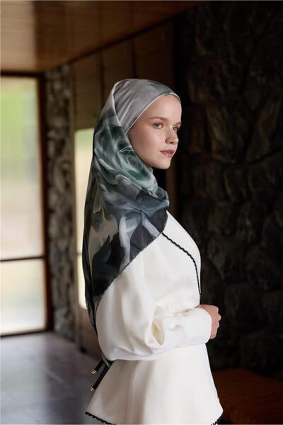 İpekhan Winter Bloom Collection Soft Scarf 1239-10002