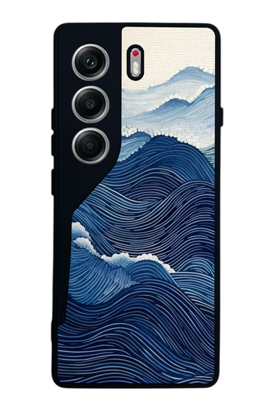 TECNO حافظة متوافقة مع هاتف Camon 40 باللون الأسود غير اللامع - سيليكون ناعم،...