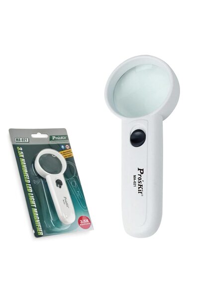 Proskit BÜYÜTEÇ IŞIKLI 3.5X MA-021